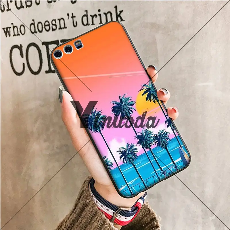 California Palm Trees Pattern