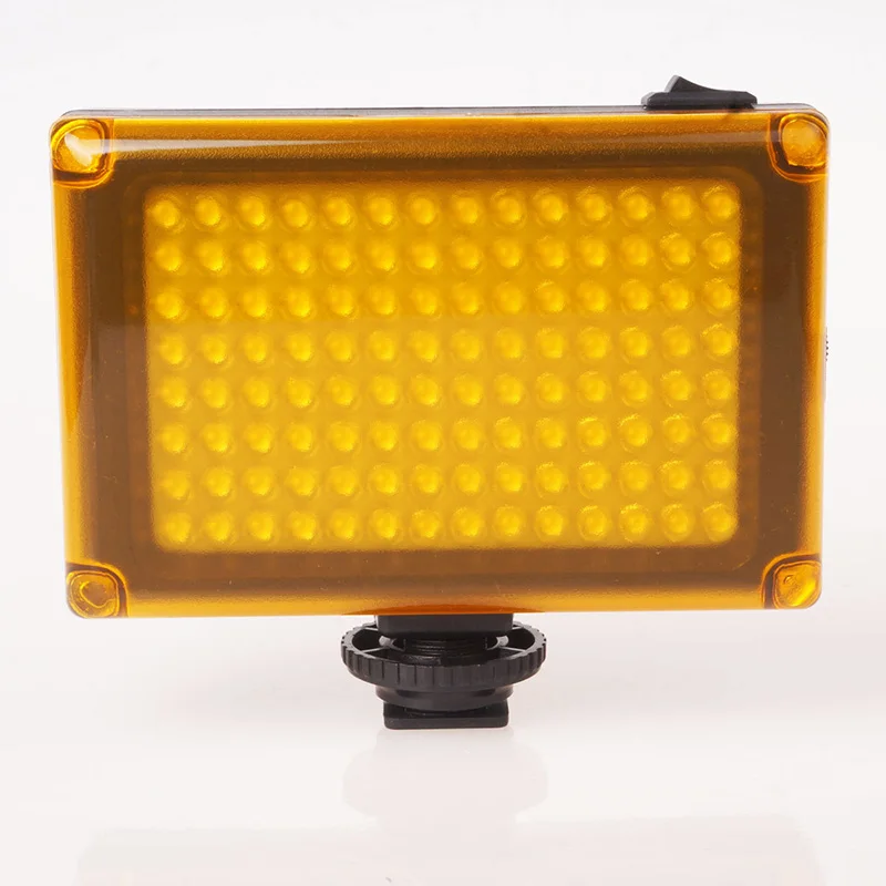 

Hot Sale Portable 112 LED Video Light Dimmable Rechargable Panal Lamp for DSLR Camera Wedding Recording