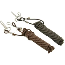 Outdoor 5M Flexible Fishing Lanyard Cable Rope Safety Protector Line Tensile Elastic Cord Abrasion Resistant Free shipping