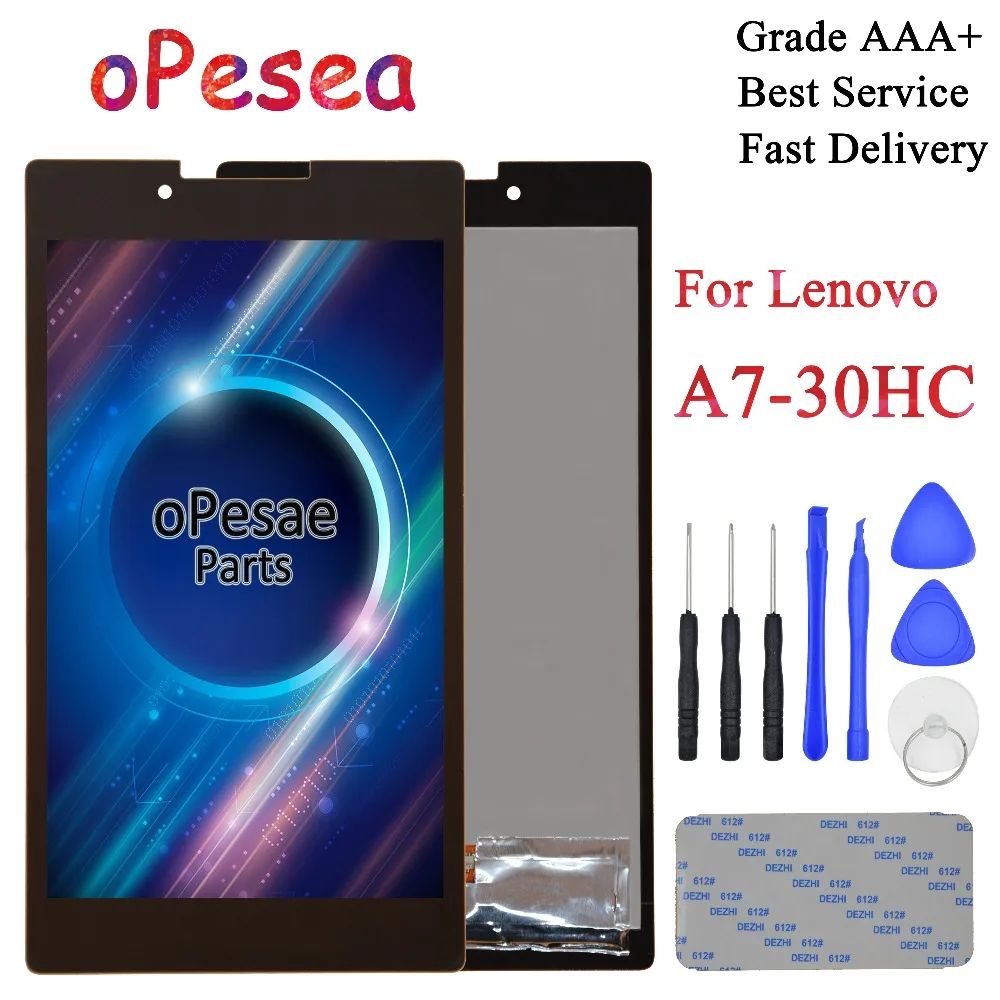 OPesea для Lenovo Tab 2 A7-30 A7-30HC A7-30DC полный сенсорный экран дигитайзер с ЖК-дисплеем