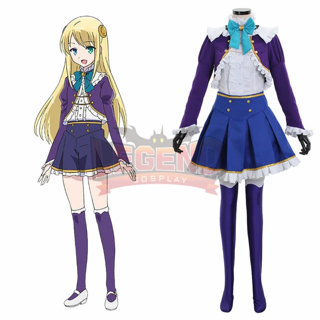 In Another World With My Smartphone / Isekai wa Smartphone to Tomo ni.  Yumina Urnea Belfast Cosplay Costume for Sale