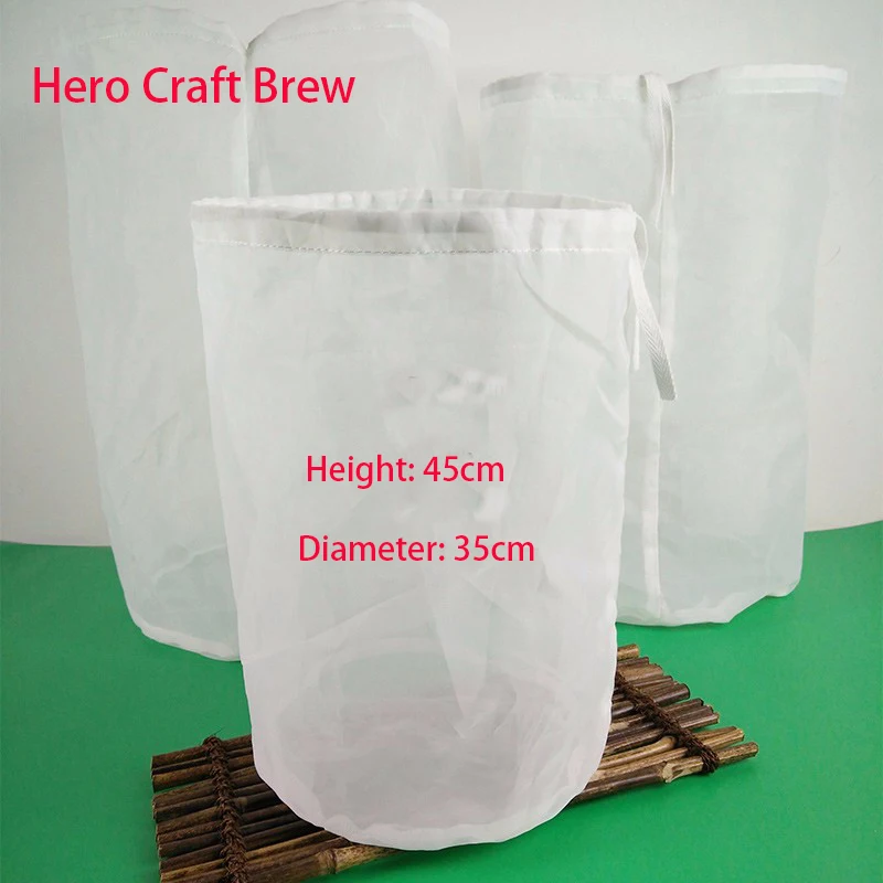 

Brygging 35*45 cm Beer Brew Filter Bag For All Garin High Effective Standard Mash and Sparge Home Brew Hembryggning