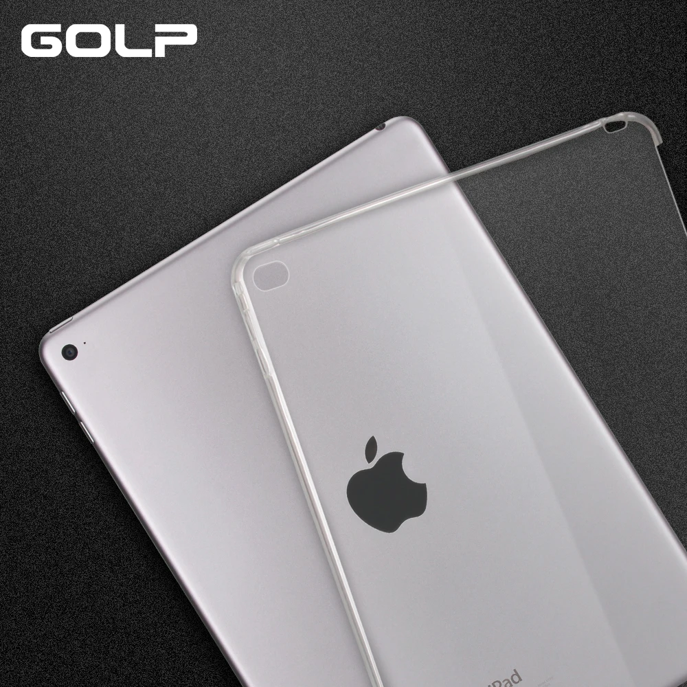 

Soft TPU Case Cover for iPad Mini 4 Case, GOLP Transparent Case for ipad mini 4 case