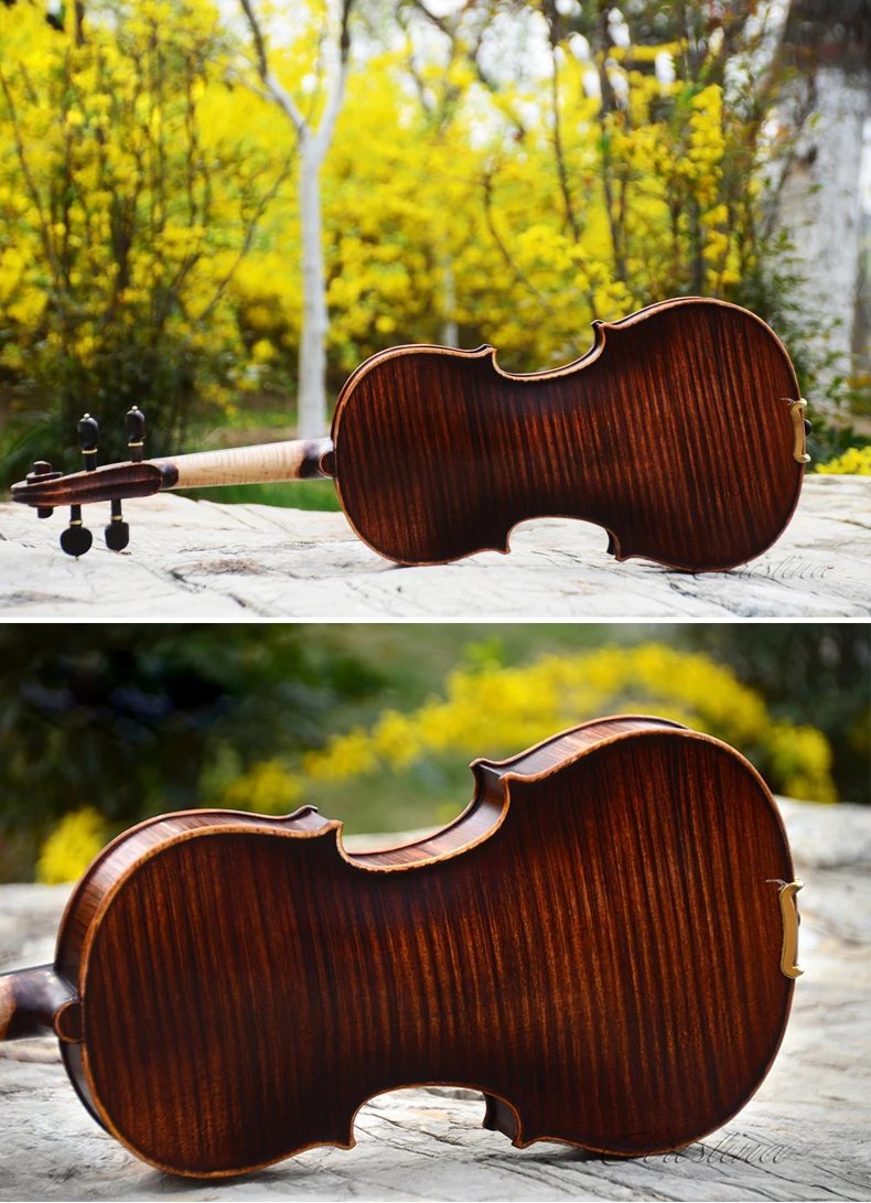 Master Violin Christina Italy V08B professional violino 4/4 high quality Spruce Maple Violin Case,rosin musical instruments