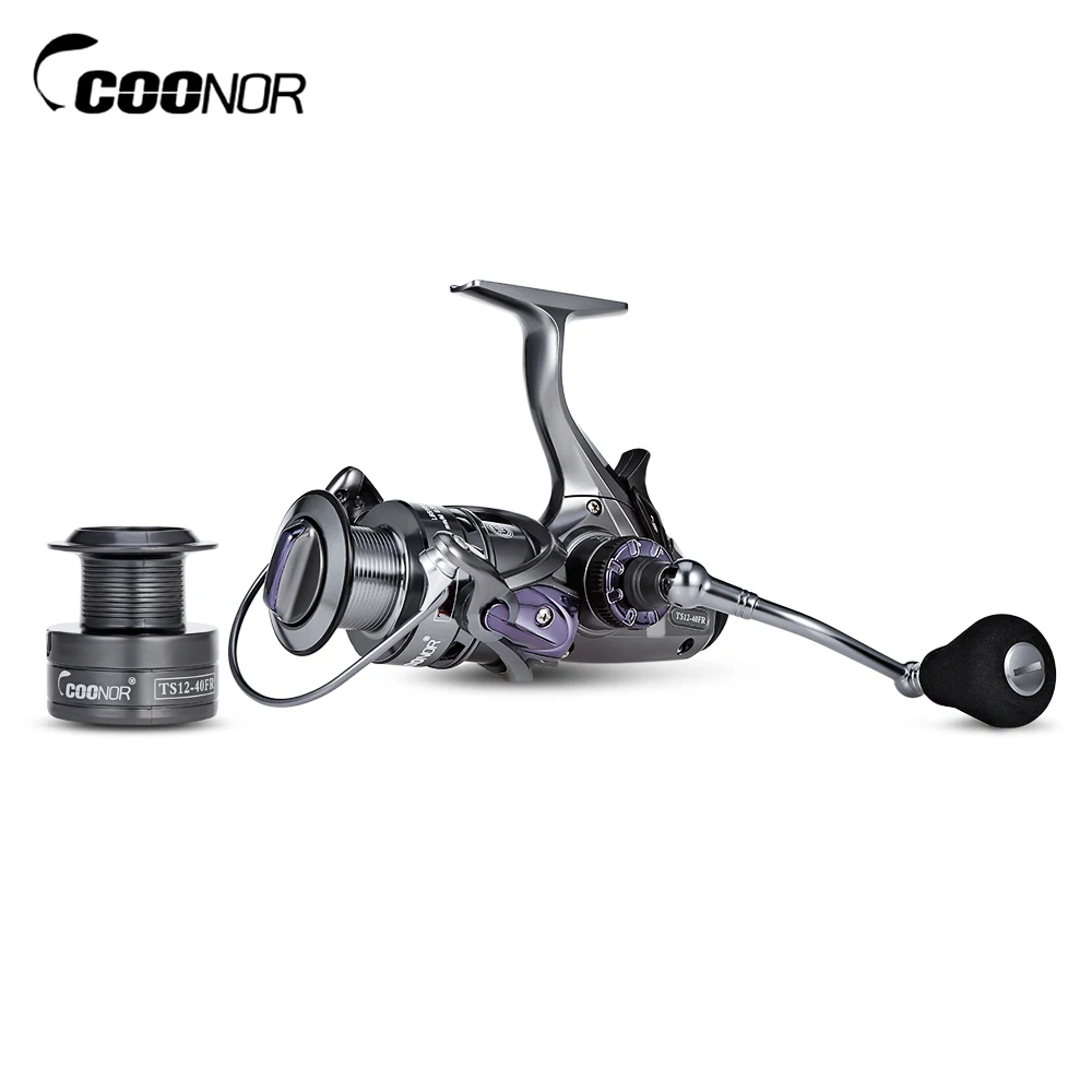 COONOR TS12 40FR 60FR 10 + 1BB двойной Шестерни отношение 6 3: 1 4 спиннинг катушка рыбалка с