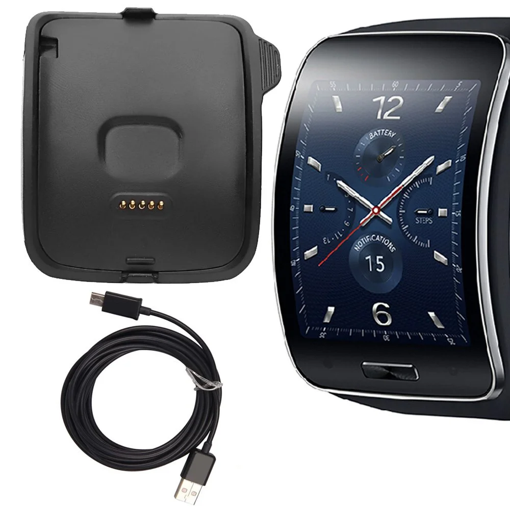 Адаптер YSAGi для Samsung Galaxy Gear S SM R750 reloj inteligente черная основа зарядки