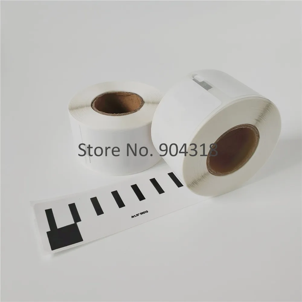 

20 x Rolls Dymo 99010 compatible Labels 89x28mm 130 labels per roll Dymo LabelWriter Turbo Twin 400 450