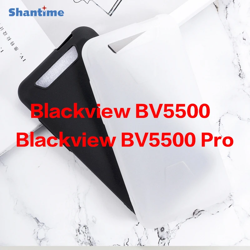 

For Blackview BV5500 Pro Gel Pudding Silicone Phone Protective Back Shell For Blackview BV5500 Soft TPU Case