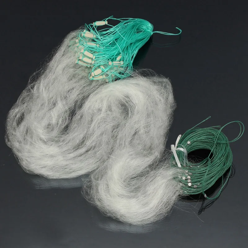 

Hot sale 30Mx1.2M Clear White Fishing Fish Trap Monofilament Gill Net Nylon Net Fishing Accessory tool