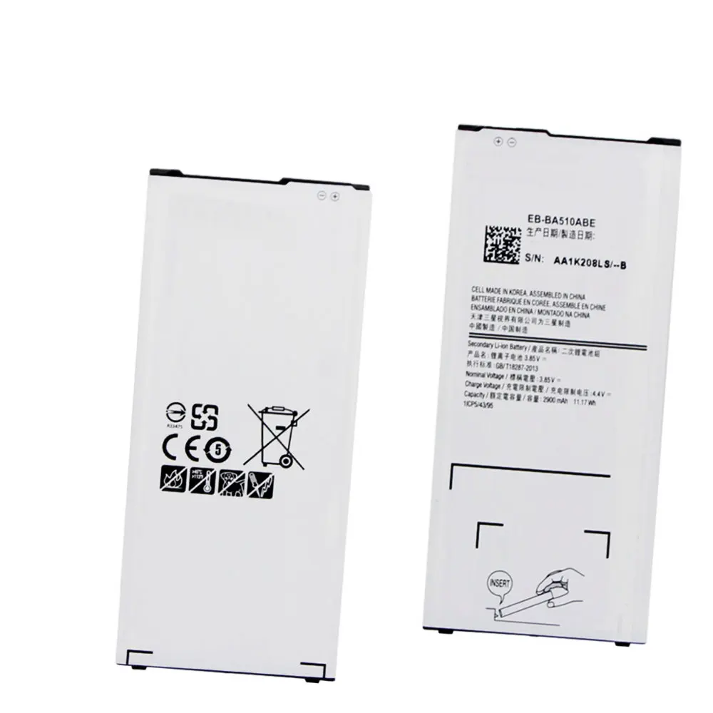Аккумулятор емкостью 2900 мАч для смартфона Samsung GALAXY A5 A510 EB BA510ABE A5100 2016 Edition