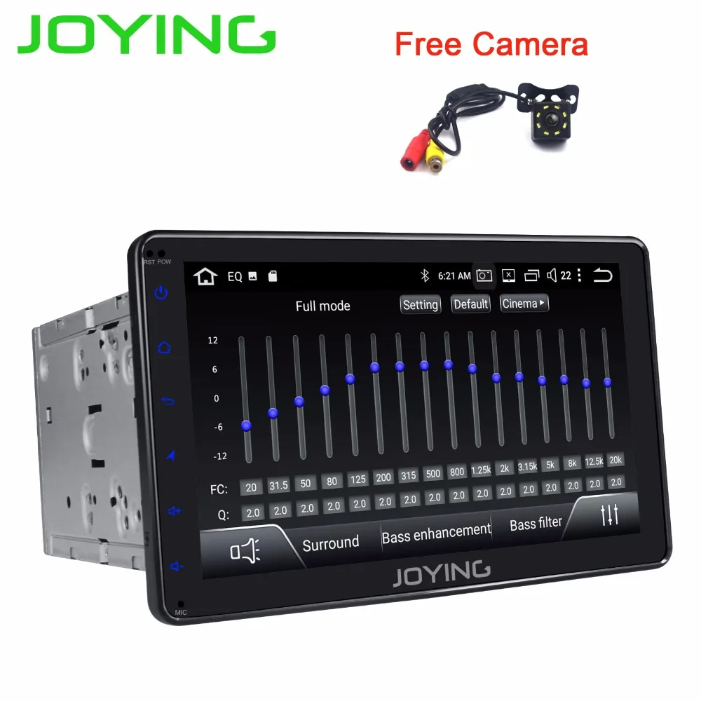 

Auto Radio Joying 8" Android 2 Din Universal Car Stereo 4G RAM Car Multimedia Player GPS Navigation Support Carplay Free Camra