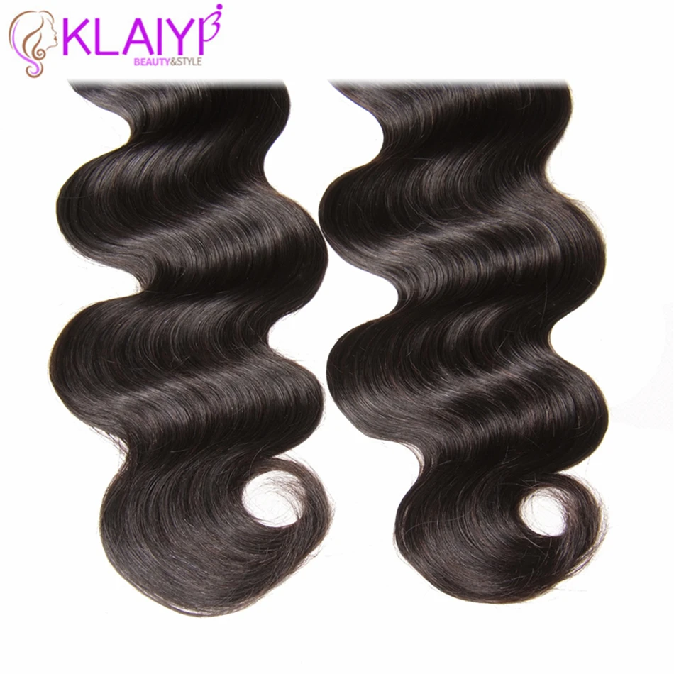 Klaiyi Hair Body Wave Bundles Indian Hair 1 Piece 100 gram Human Hair Weave Natural Color Extension Remy Hair Klaiyi Hair Body Wave Bundles Indian Hair 1 Piece 100 gram Human Hair Weave Natural Color Extension Remy Hair
