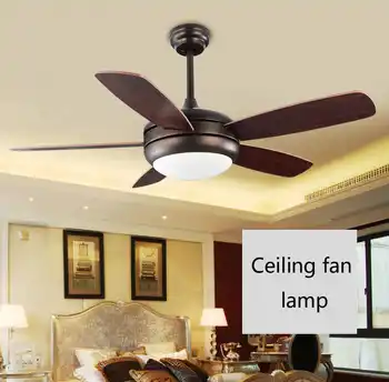 Modern Led Ceiling Fan 220volt 5 Blades Ceiling Fans Lamps With