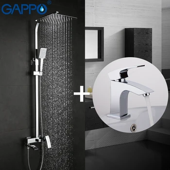 

GAPPO Shower Faucets bath tap mixers bath tub mixer basin faucet brass rain shower set