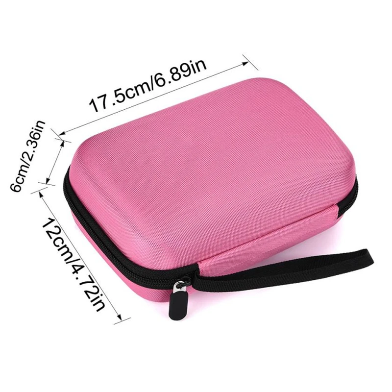 New Creative  12 Roller Bottles Essential Oil Case Carry Holder Storage Aromatherapy Bag Wear-resistant hot Easy Use C0228      01