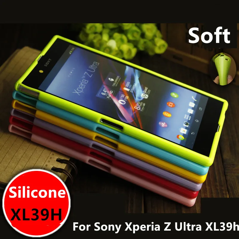 Чехол для телефона Sony Xperia Z Ultra XL39h C6802 C6806 C6833 Мягкая силиконовая задняя накладка из