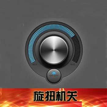 

Reality Room Escape props Single knob Dial switch tools Control lights and lock / push with Sound Expansion