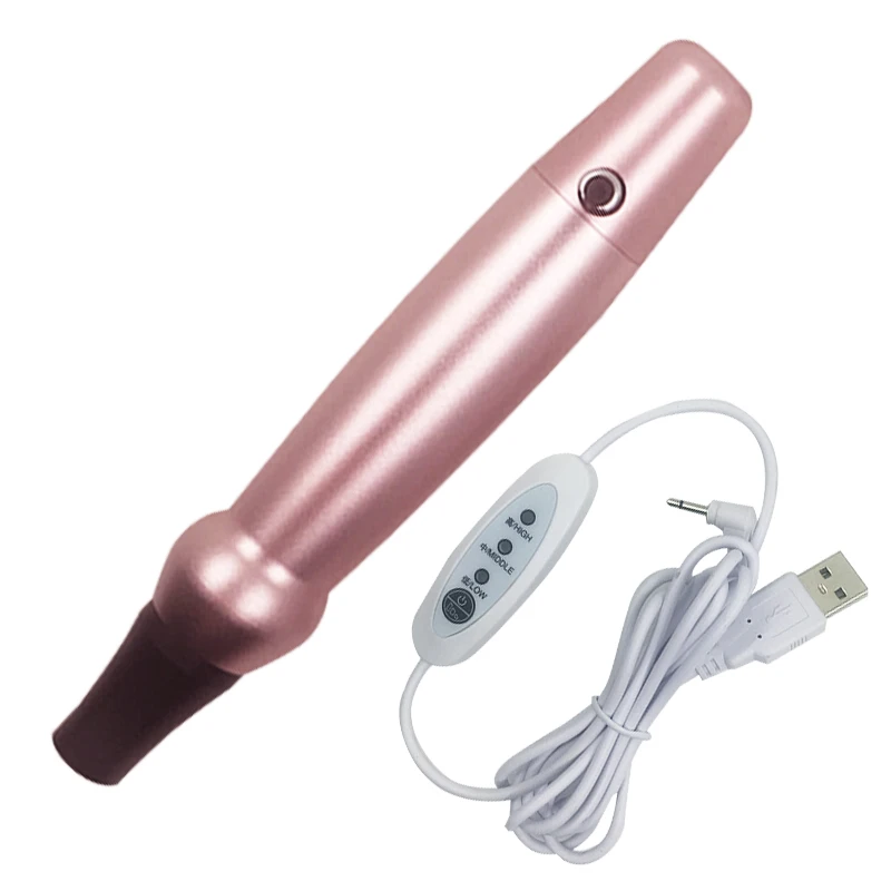 

Rose Gold Rechargeable Permanent Makeup Tattoo Machine Pen Cosmetics For Tattooing/Microblading/Dermografo