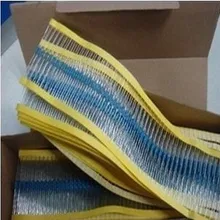 200 шт. 1/4 Вт 100 Ом 100R металлического пленочного резистора 0,25 W 1%(68R 75R 91R 100R 120R 150R 180R 200R 220R 270R 300R 330R 360R 390R