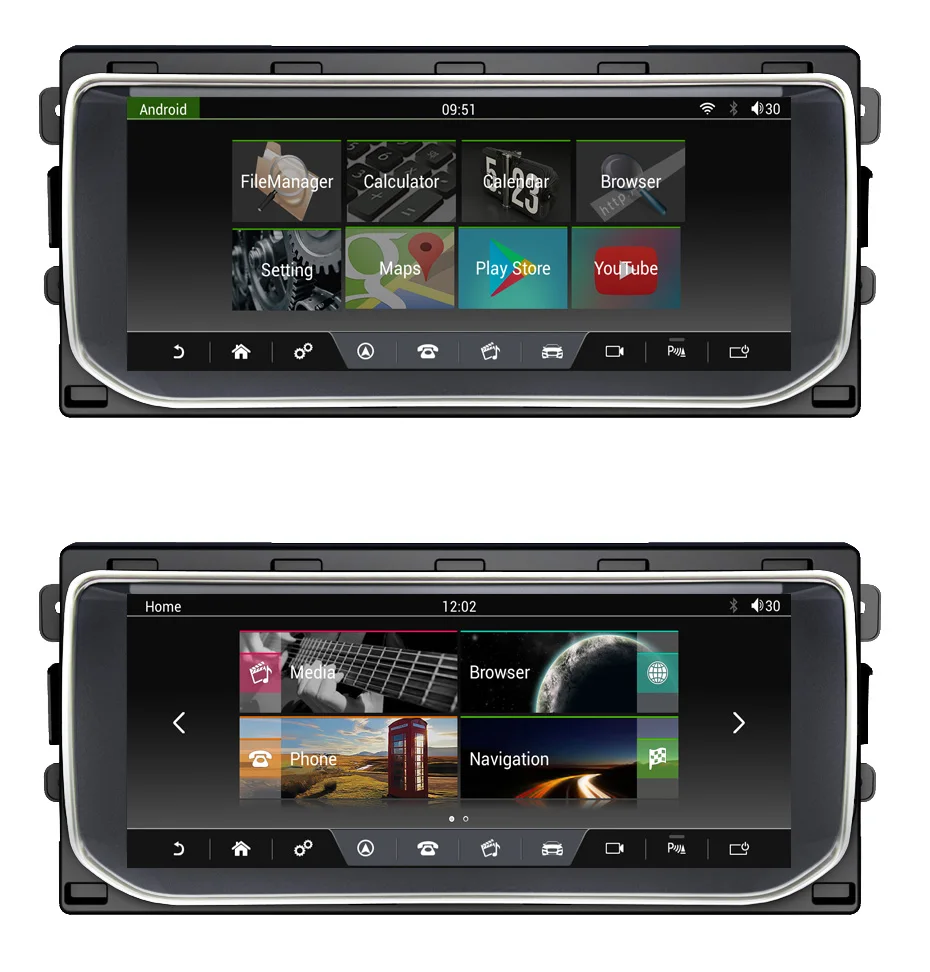 KANOR мультимедийная навигация gps для Ranger Rover Sport Bluetooth Android 7,1 радио приборная панель dvd-плеер 10,2" 2013