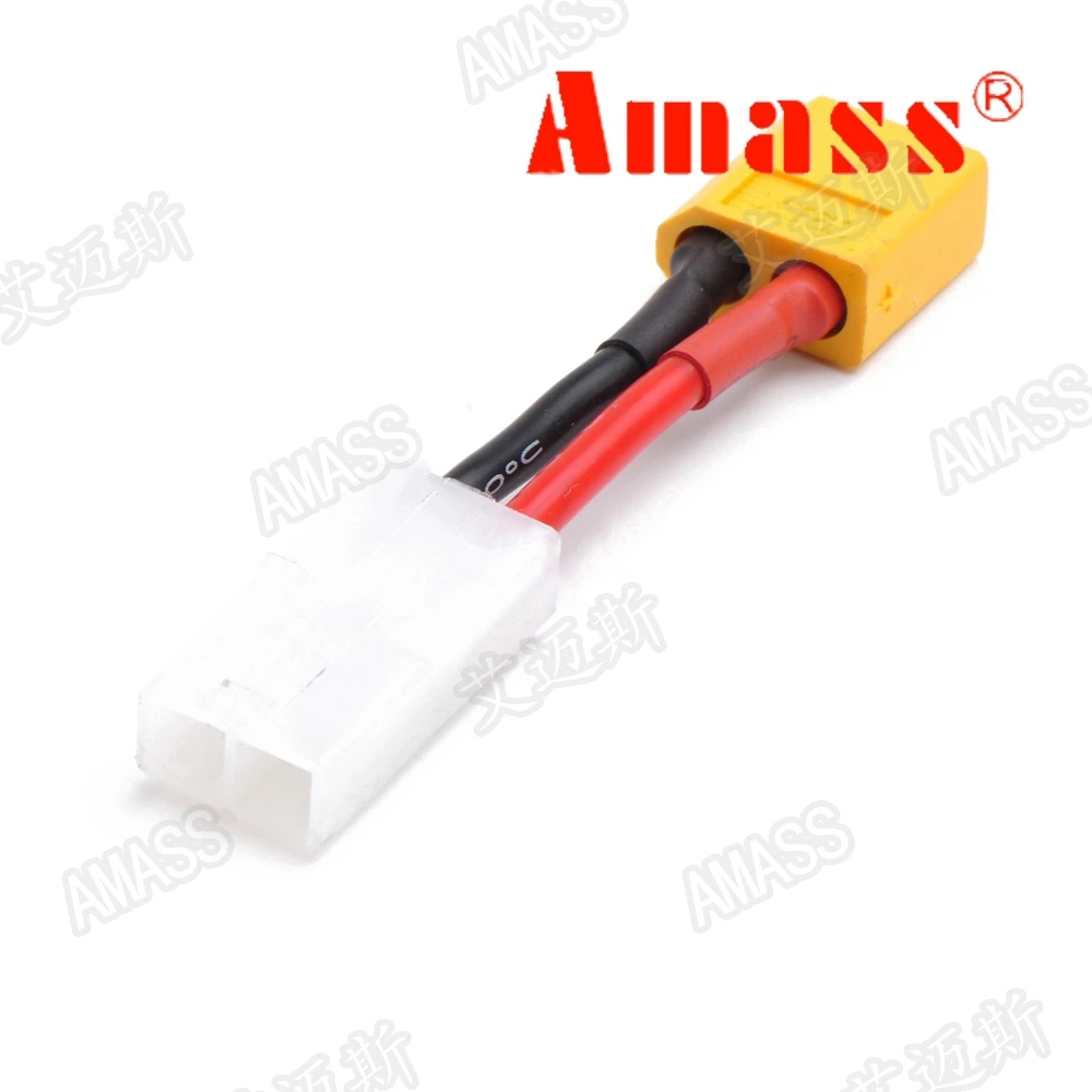 

Amass XT60 Male To Tamiya Male Adapter Cable XT60 Tamiya battery converter head