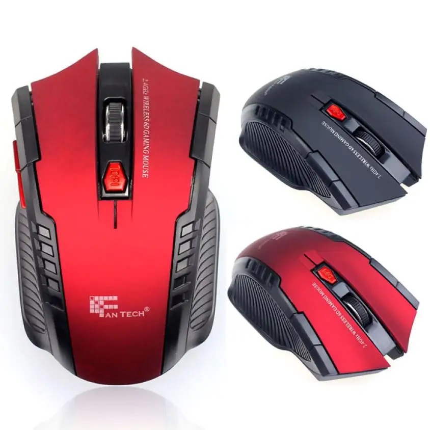 

New Mouse 2.4Ghz Mini portable Wireless Optical Gaming Mouse For PC Laptop J09T Drop Shipping