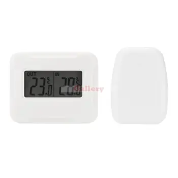 

Digital Simultaneous Measurement Indoor And Outdoor Thermometer Lcd Display Min Max Temperature Memory Wireless Thermometer