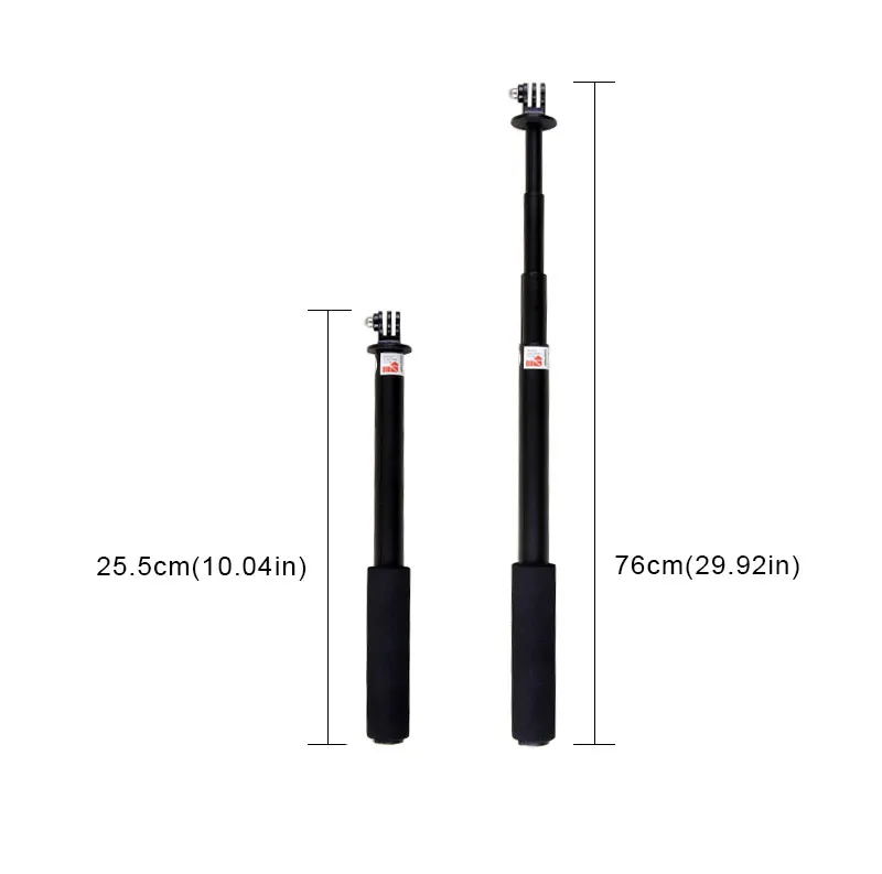 Waterproof Monopod Tripod Extendable Monopod Selfie Stick Monopod for Gopro Hero 5 6 Xiaomi Yi 4k II 2 for SJ4000 SJ5000 Sony (2)