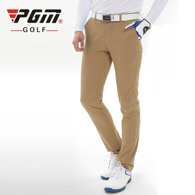 PGM Colorful Golf Pants Men Solid Nylon Fall Breathable Slim Pant Sport TEE Golf Summer Thin 