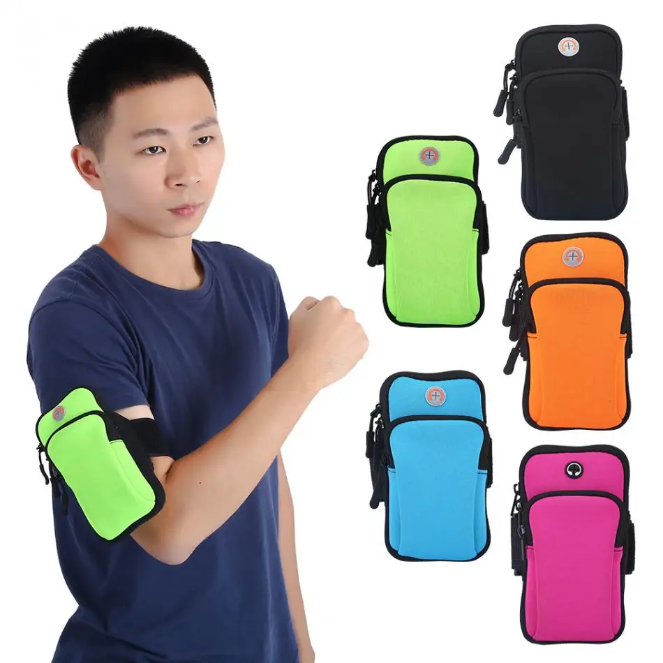 Outdoor Men Momen Running Bag Waterproof Arm Bags For 4 6 inches Phone