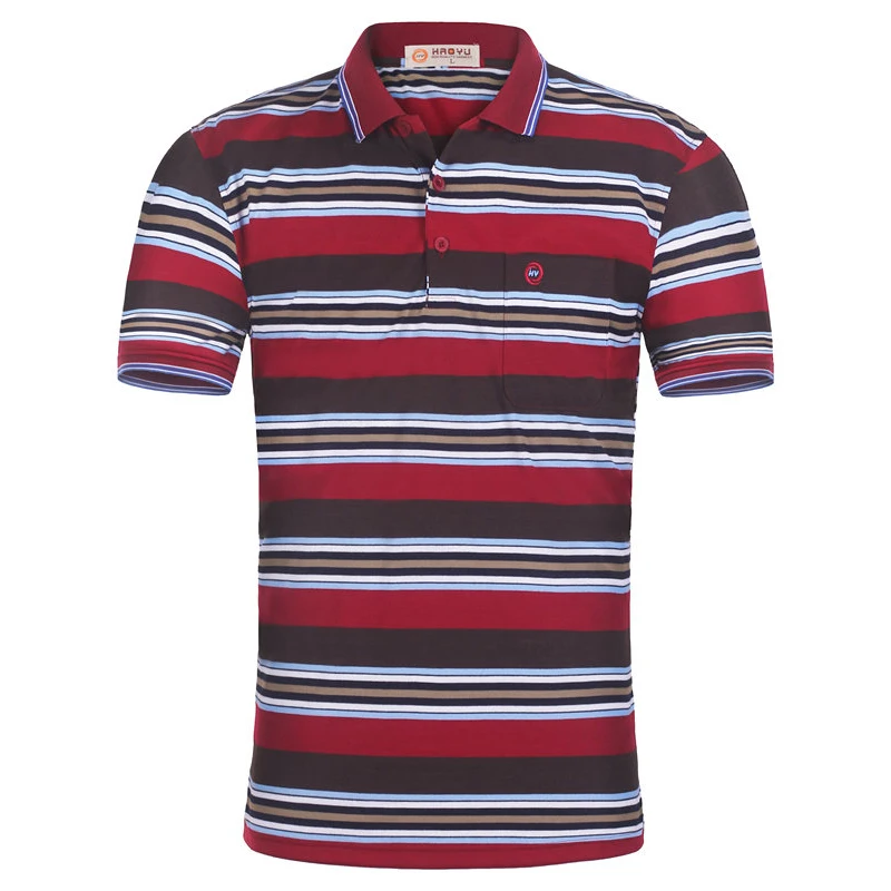 

Classic Fashion Men Clothes 2018 Striped Polo Shirt Slim Short Sleeve Cotton Breathable Clothing Summer Casual Male Polo Shirts