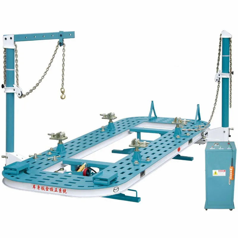 

Flexible Collision Repair System vehicle clamping frame machine use for uni-body car repairs and compact truck and SUV repairs