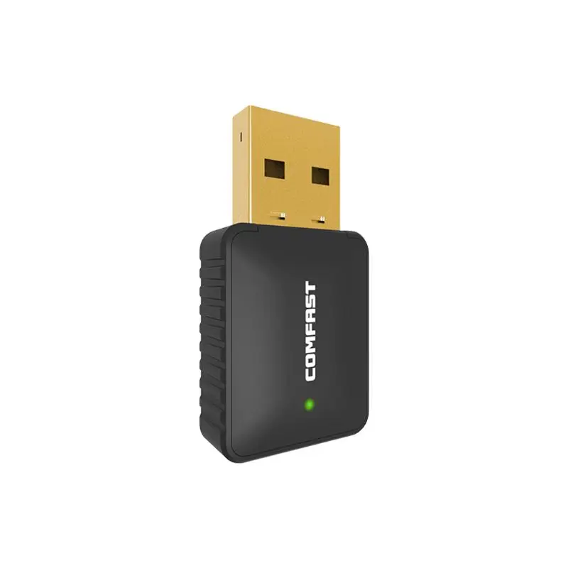 COMFAST CF-915AC 600 Мбит/с антенна USB Wi Fi Dongle портативных ПК приемник Dual Band 2,4 г + 5 ГГц USB беспроводной адаптер