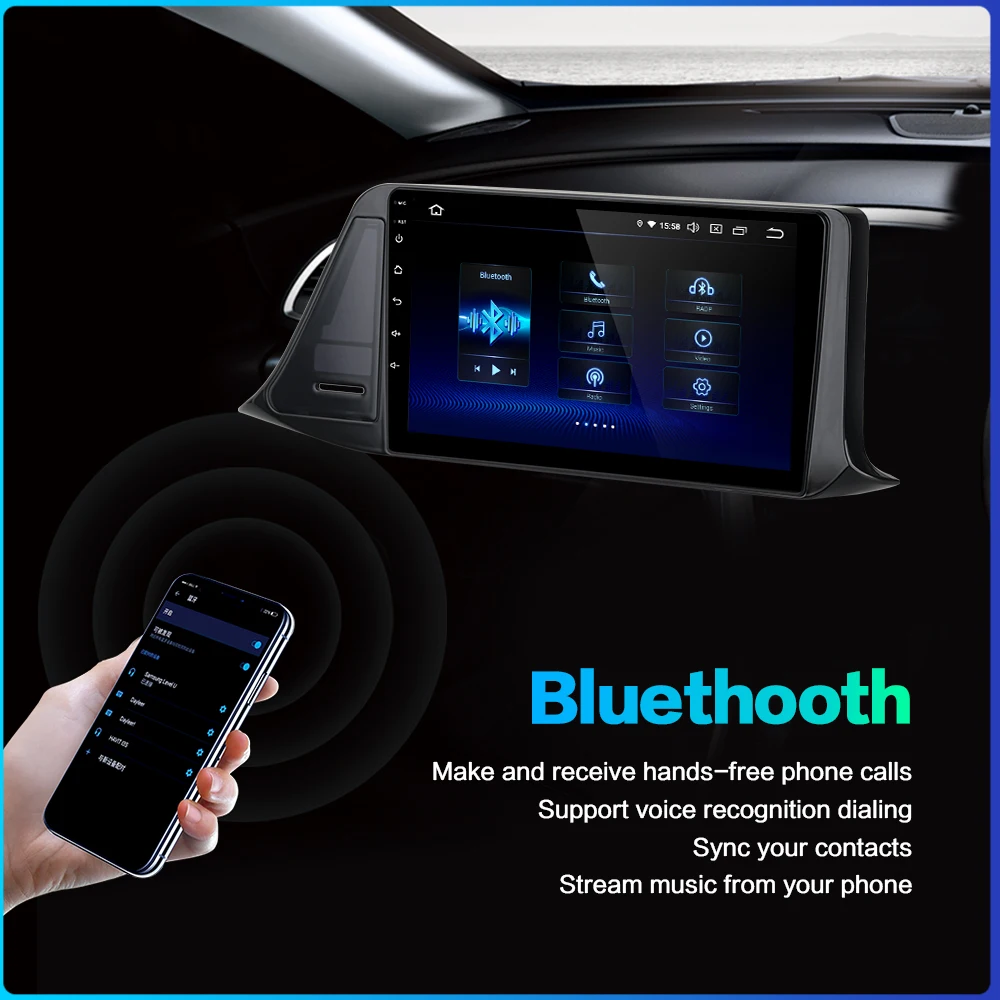 Best Dasaita 9" IPS Autoradio 1 Din Android 9.0 for Toyota C-HR CHR Radio 2016 2017 2018 DSP Car Stereo Multimedia Navigation MAX6 4 Best Dasaita 9" IPS Autoradio 1 Din Android 9.0 for Toyota C-HR CHR Radio 2016 2017 2018 DSP Car Stereo Multimedia Navigation MAX6 4