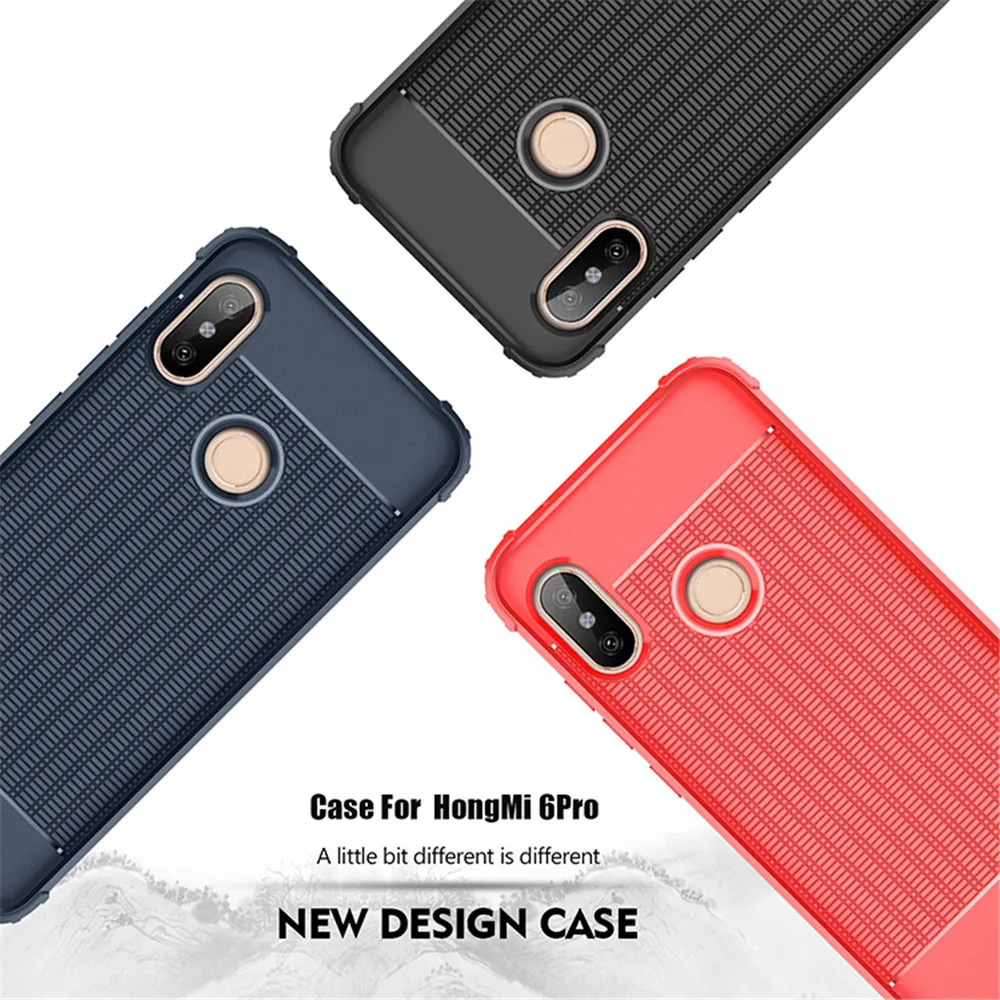 cheap Soft TPU cover for Redmi 5 plus 4 5 5A 6 S2 note 5 pro 4X case Shockproof Silicone on for Xiaomi 5X A1 full Protector coque