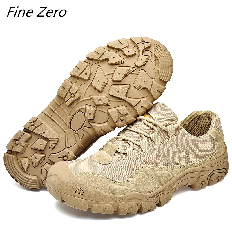 Новые уличные мужские треккинговые ботинки водонепроницаемые дышащие тактические армейские ботинки тренировочные кроссовки для пустыни противоскользящие треккинговые ботинки