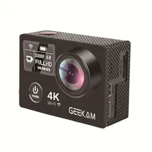 Action Camera GEEKAM K8 Ultra HD 4K WIFI Sport 360VR K8 1080P Dual 2″ LCD 170D Wide-angle Waterproof Helmet Cam MINI Camcorder