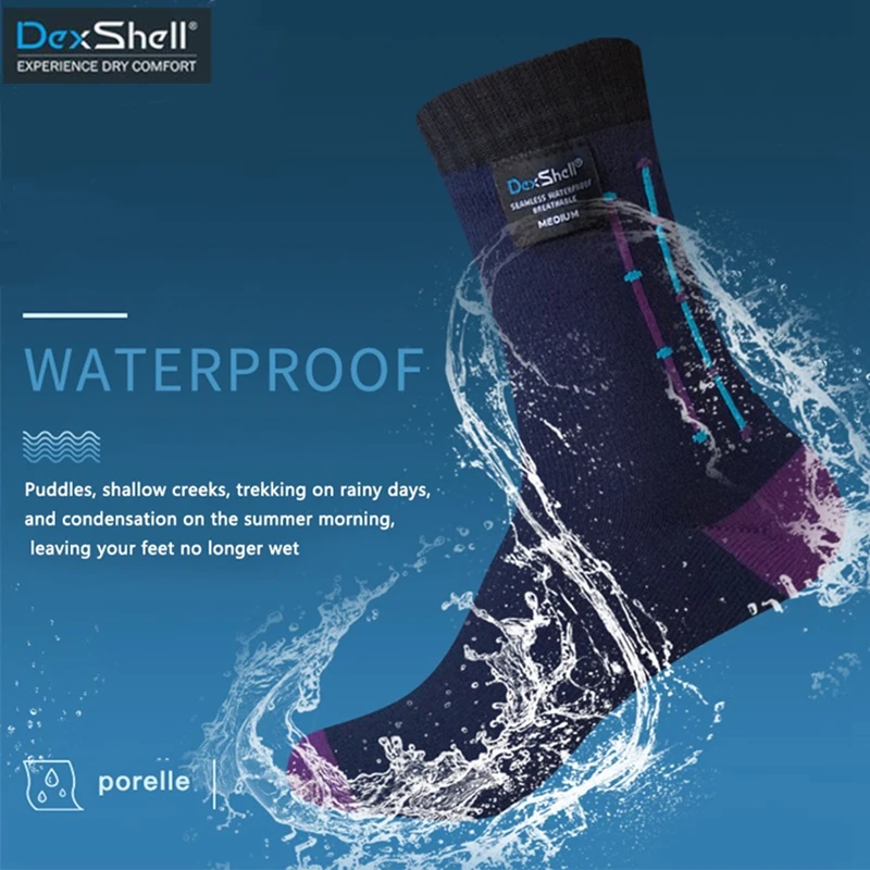 

Men & Women Waterproof Breathable Outdoor Sport Socks High quality Bamboo Fiber Ultra Flex Socks Camping Hiking Light Thin Socks