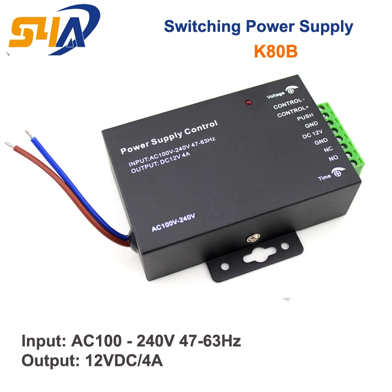 Buy DC12V 4A Door Access Control System K80 Switch