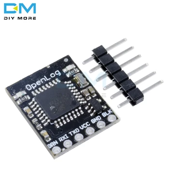 

Openlog Serial Data Logger Open Source Data Recorder ATmega328 Support Micro SD Two LEDs indicate writing status