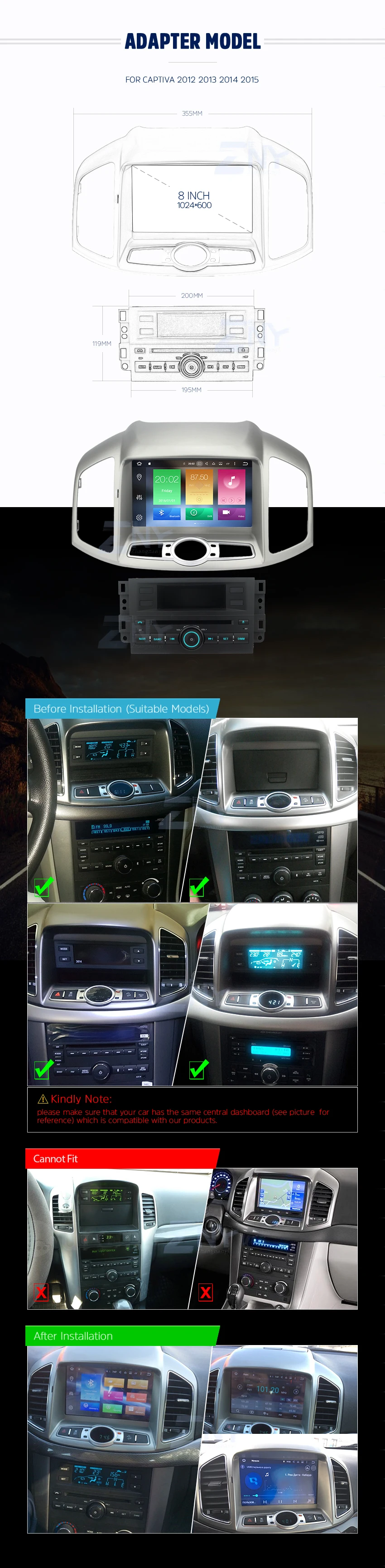 Excellent 4GB Android 9.0 Auto Radio For Captiva 2012 2013 2014 2015 Car Stereo FM RDS PC GPS Navigation Audio Video Free Backup Camera 1