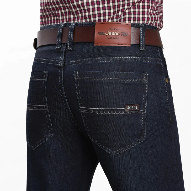 High Quality Casual Jeans Men Big Yards Baggy JeanS Stretch Jeans