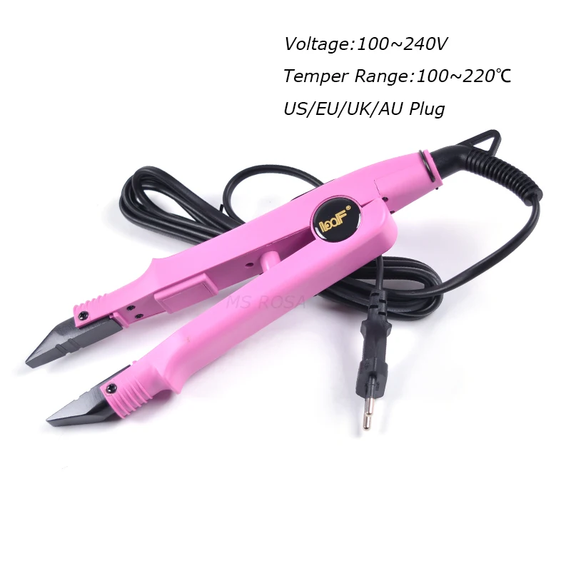 Hair Connector Extensions Iron US Plug Hair Extension Connector Fusion Heat Iron Tools