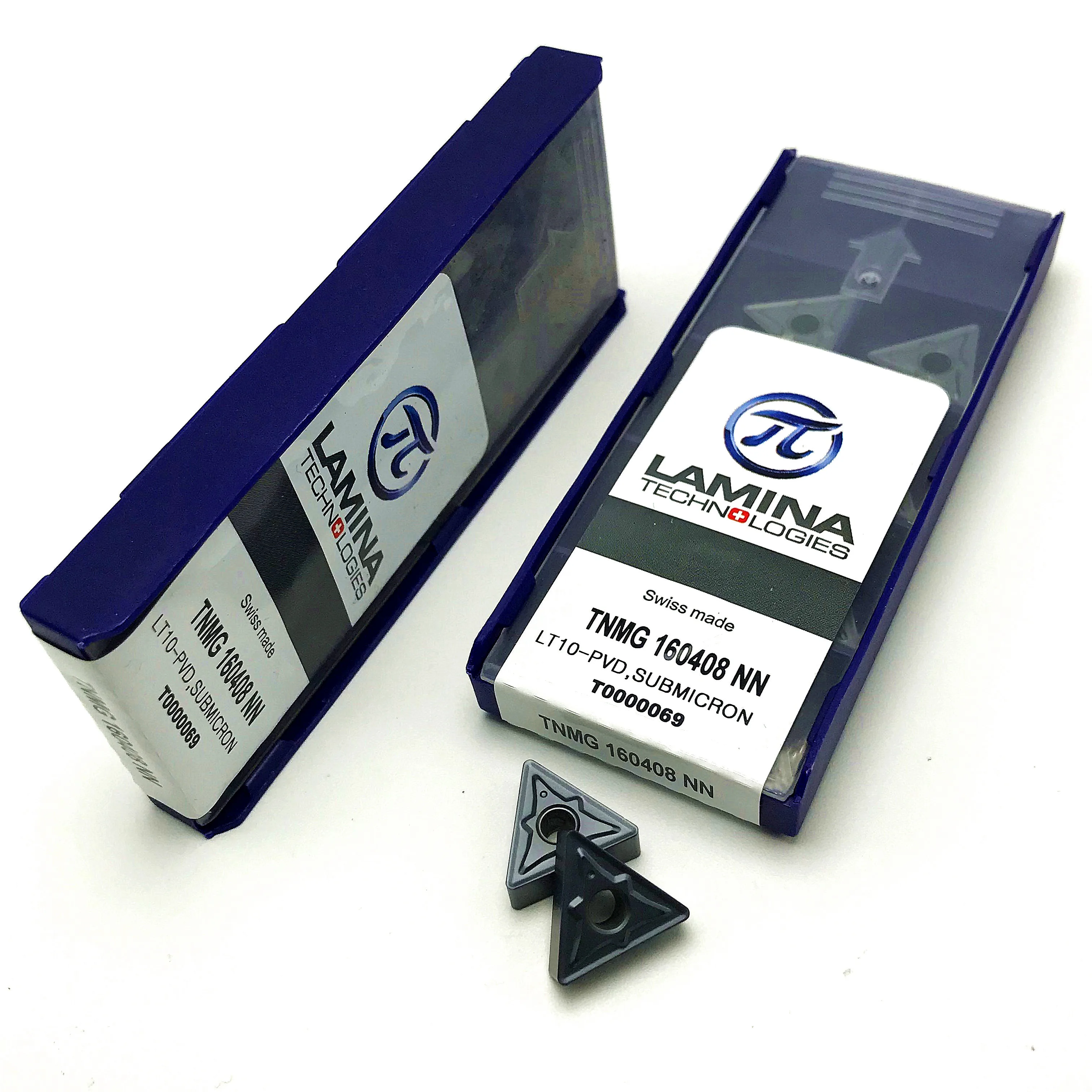 

20PCS 60°External Turning Tool TNMG160408 NN LT30 Carbide Insert CNC Lathe Tool Tungsten Carbide