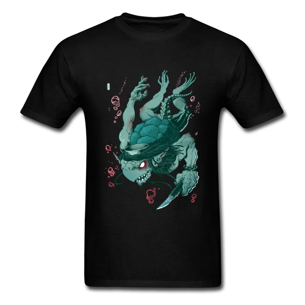 Komahiki Gift Tops Shirts Short Sleeve for Men 100% Cotton Summer/Fall Crewneck T Shirts Custom Tee Shirts Oversized Komahiki black