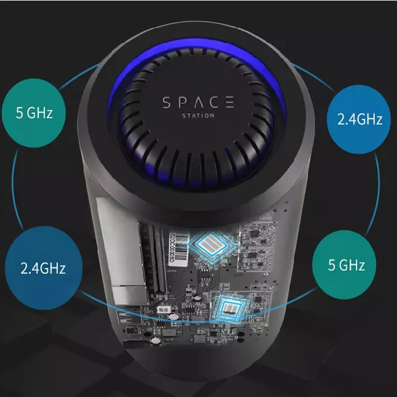 

11AC gigabit 5G router wifi repeater 1200Mbps dual band through wall high power range extender access point long range