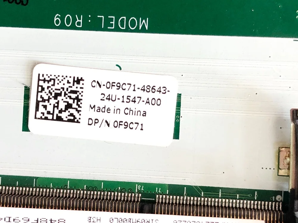 Для Dell 5720 7720 Материнская плата ноутбука SLJ8C HM77 CN-0F9C71 DA0R09MB6H1 протестированный отлично разъемы