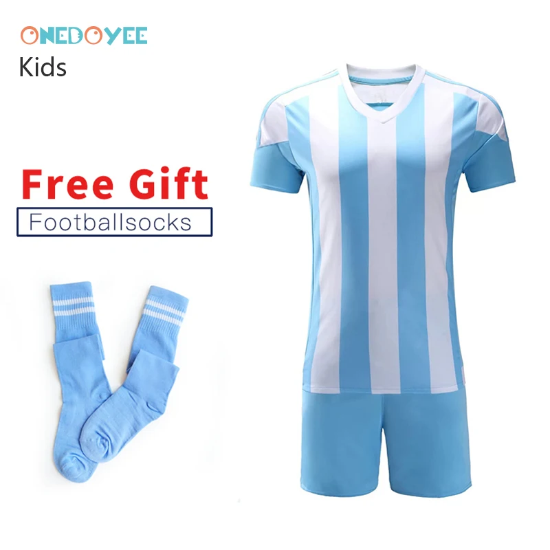 

ONEDOYEE Children Football Clothes Summer Kids Soccer Sets Shorts Boys Football Set Kids Sportswear Polyester Active Tracksuits