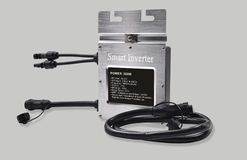

20-40V DC to 220V AC Grid Tie Micro Inverter Solar Pure Sine Wave output