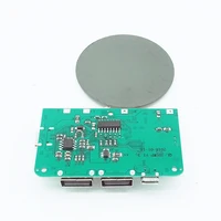 מודול מטען ניו Qi Wireless מטען PCBA ללוחות חשמל בנק מודול מעגל סליל טעינה אלחוטית Micro USB מסוג C, נמל DIY (5)